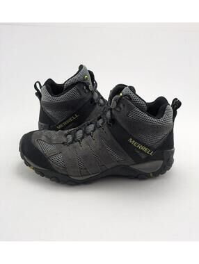 Mens Merrell Accentor 2 Vent Mid Gray Waterproof Walking Boots J81951 Size 10